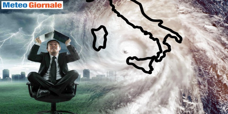 Meteo weekend incombe un nuovo ciclone, con rischio nubifragi e anche neve