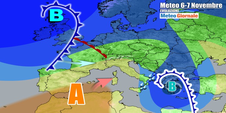Meteo Italia: weekend con ciclone mediterraneo, ma poi nuovo colpo di scena
