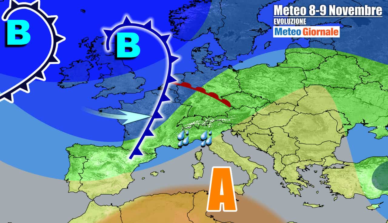 L'anticiclone non durerà a lungo