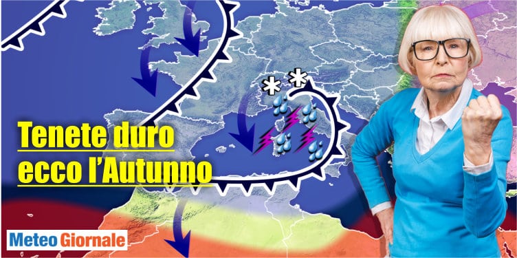 Tenete duro: il meteo della prossima settimana con “Raffica di Perturbazioni”