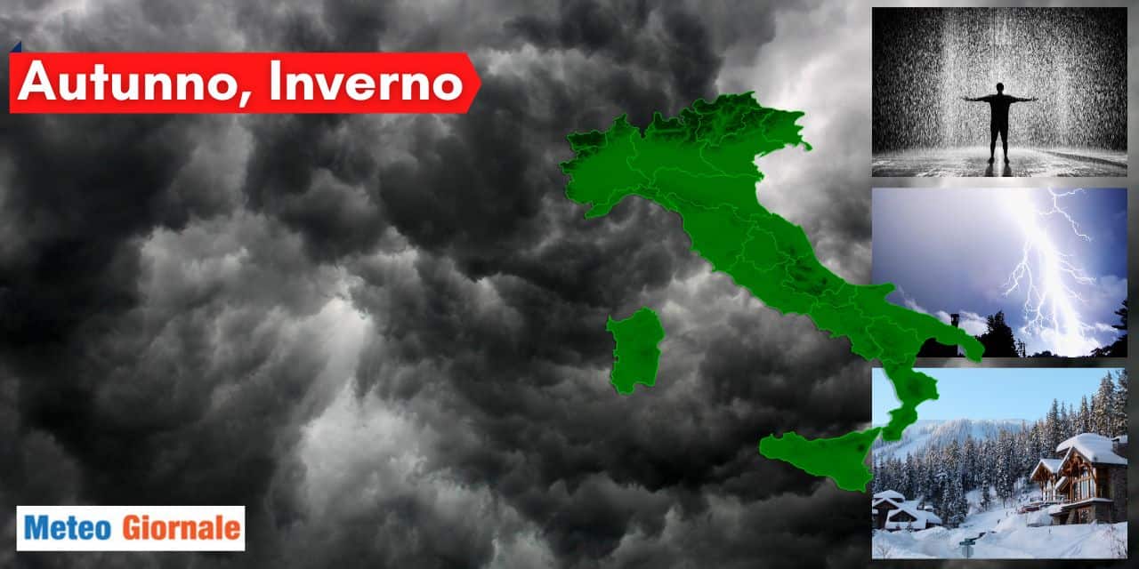 meteo autunnale verso inverno