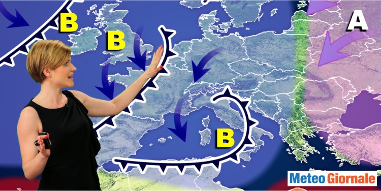 Meteo d’Autunno improvviso, quello vero. Piogge, Temporali, la Neve sui monti