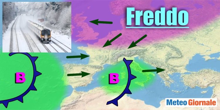 Meteo, da Venerdì nuova forte perturbazione