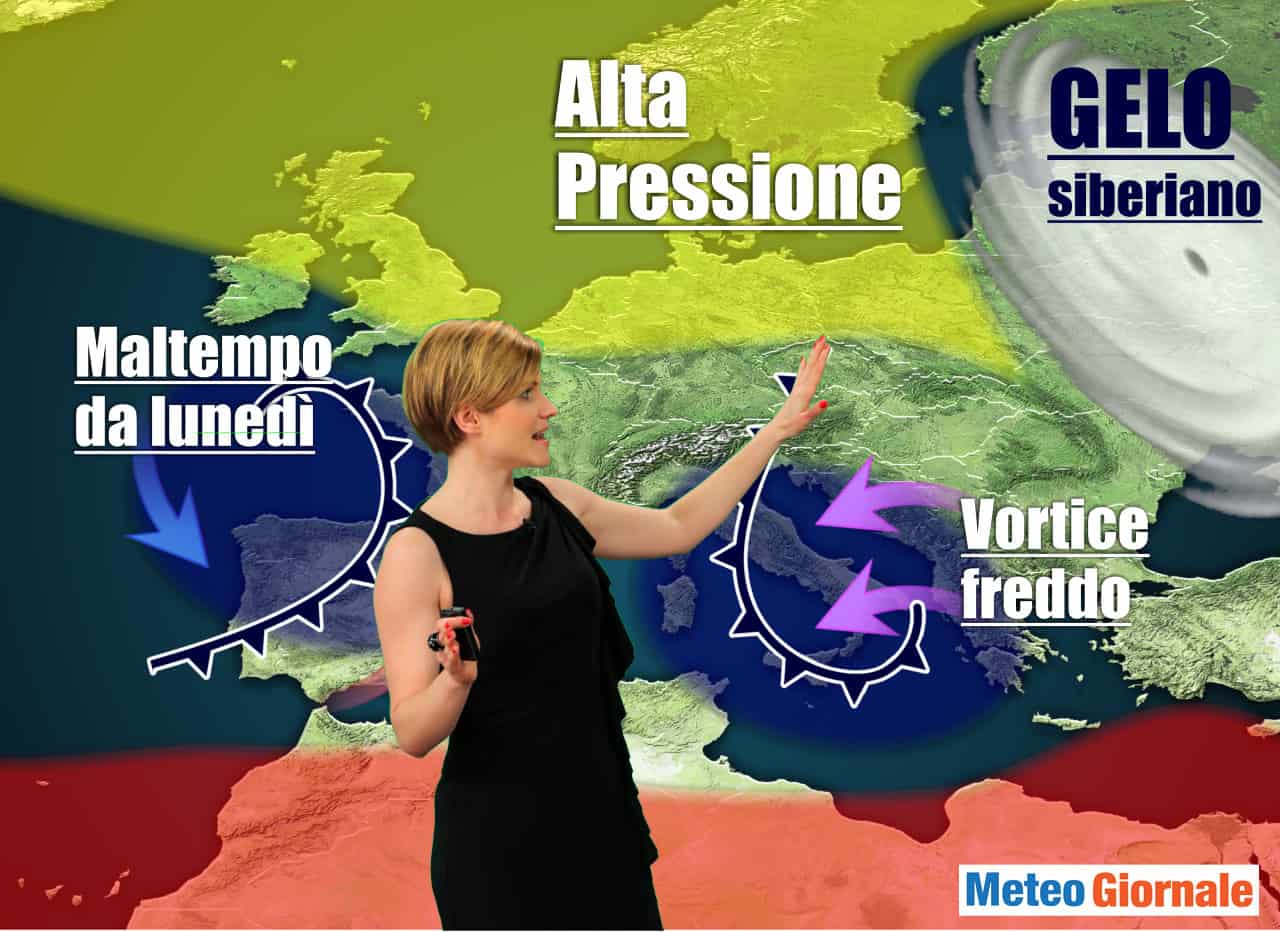meteo con pioggia e neve 8694