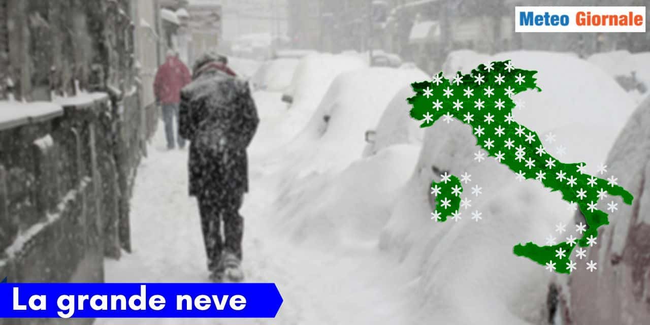 meteo giornale neve 1985 66363