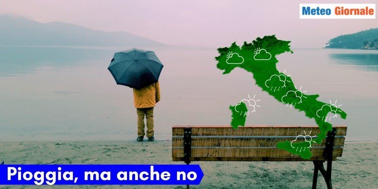 Meteo, WEEKEND bagnato per molte regioni