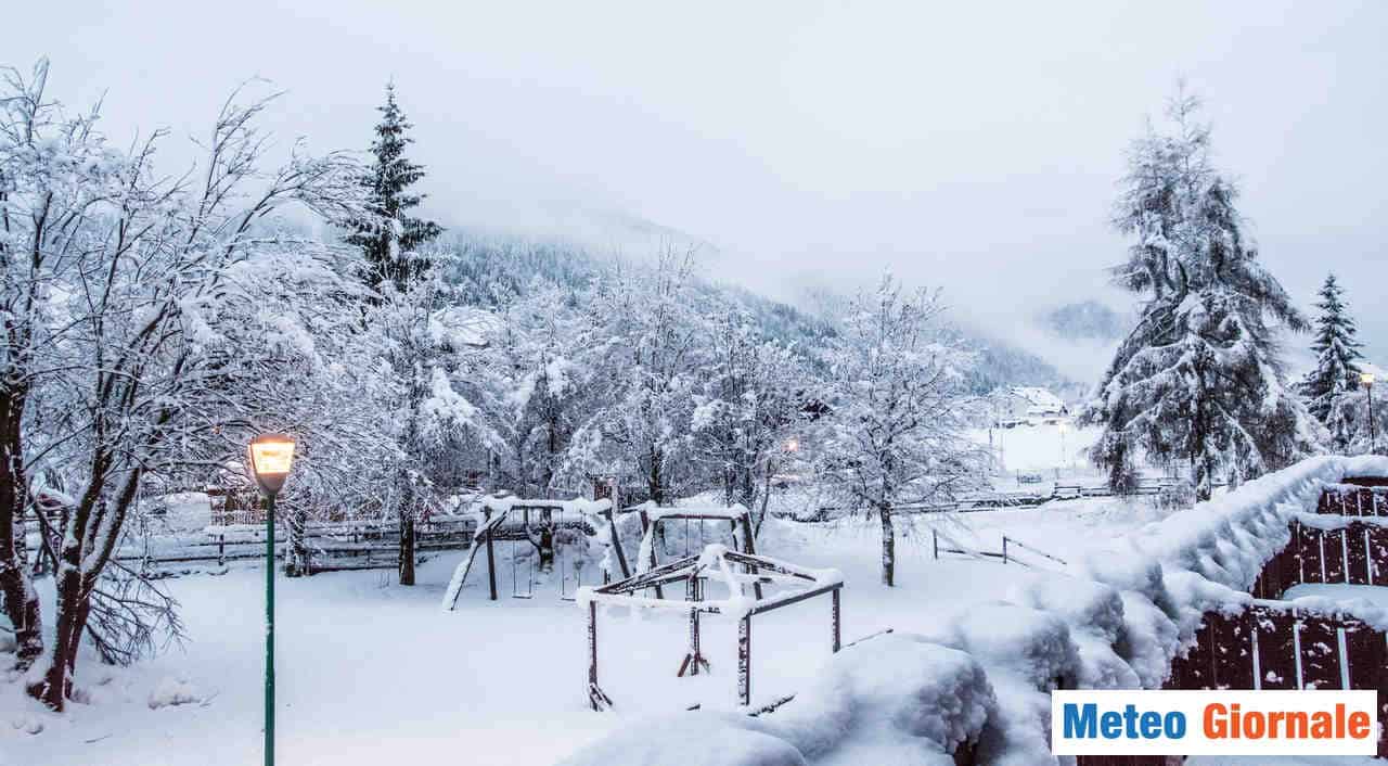 Meteo: neve in arrivo anche a quote basse, avvio di dicembre col botto. Un mix perfetto