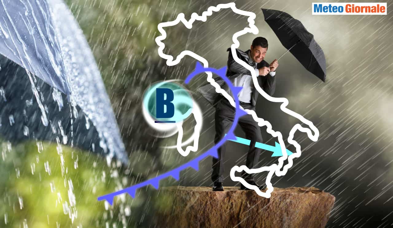 Maltempo sull'Italia anche alla fine della settimana