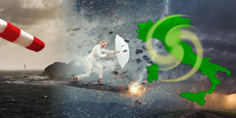 Meteo: imminente tempesta per il ciclone esplosivo in rotta verso l’Italia