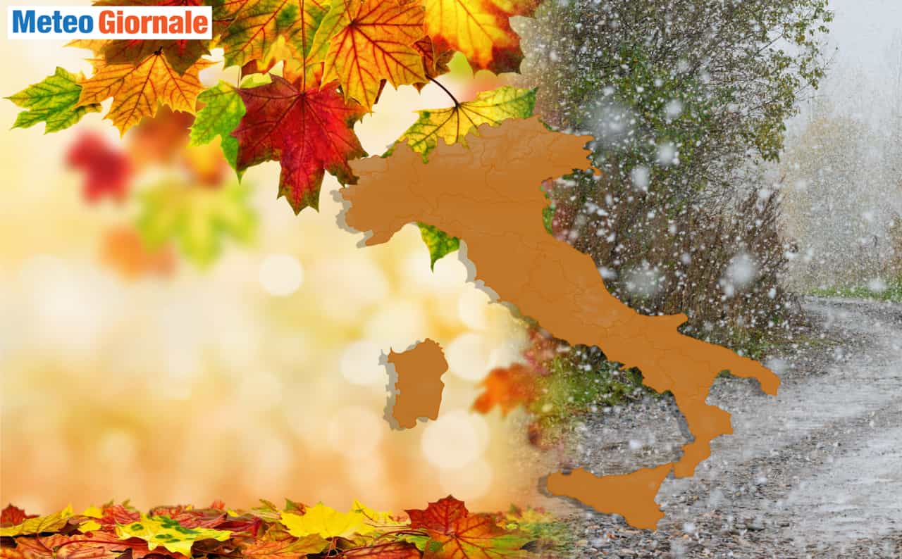 Autunno caldo e ora un inizio inverno freddo su gran parte d'Europa