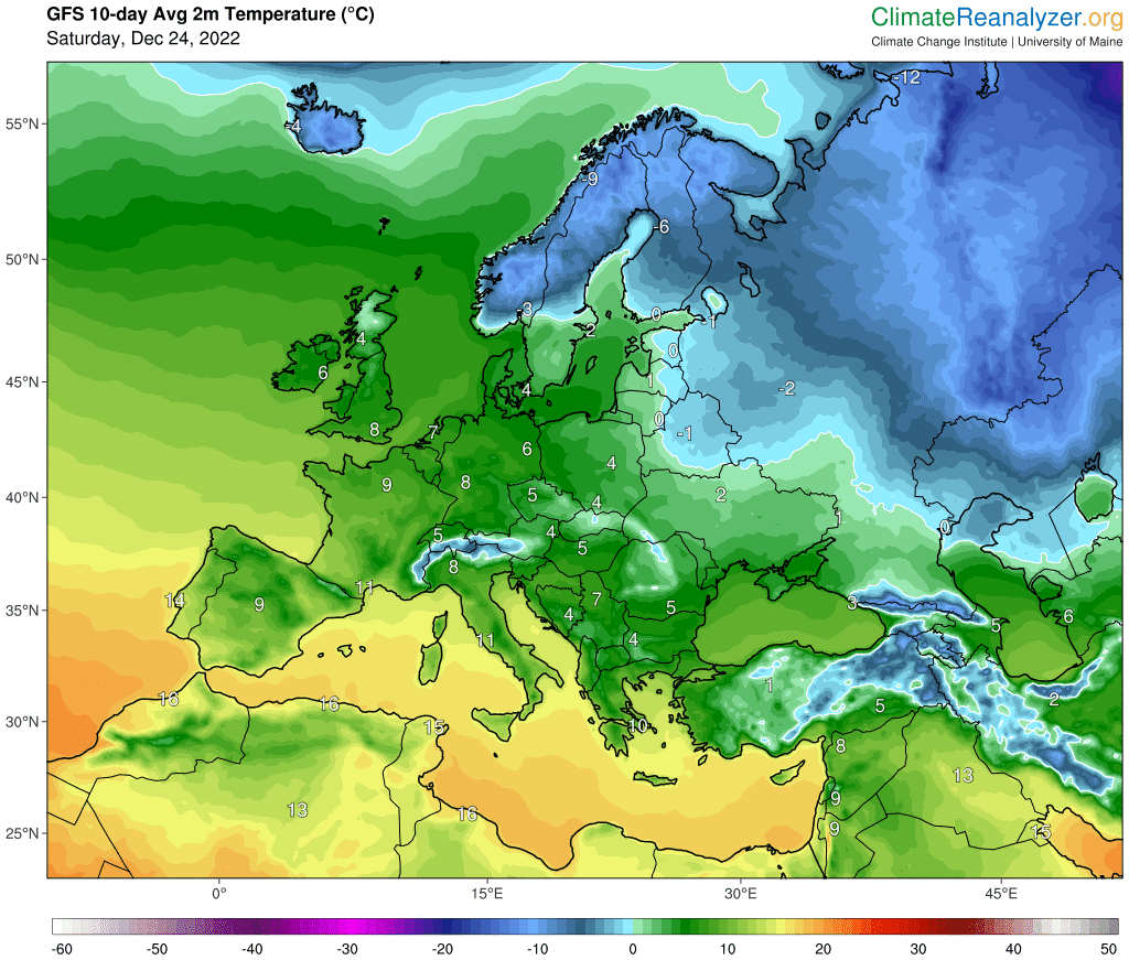 gfs euro lc t2 10 day