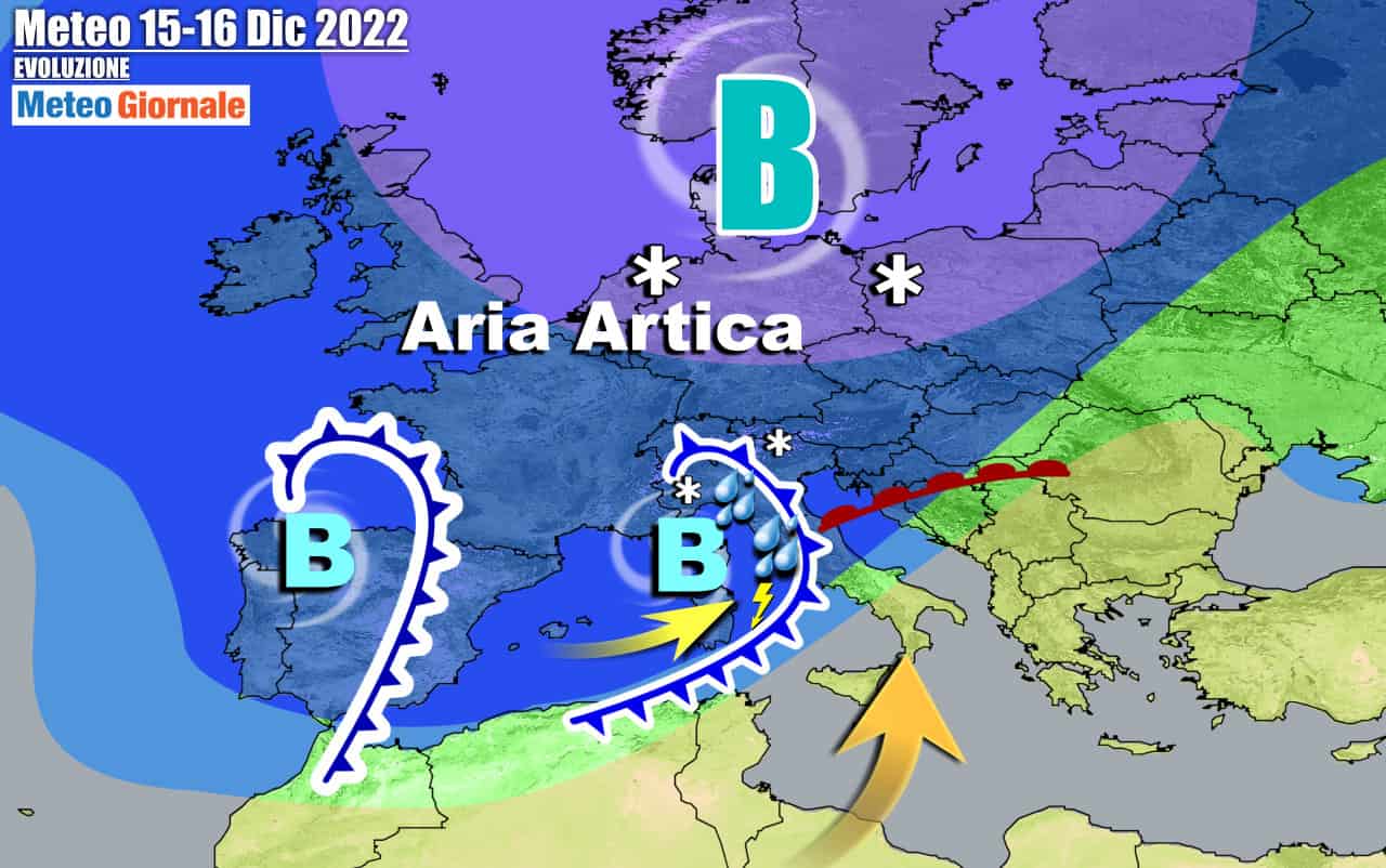 Pioggia ed altra neve sino al weekend