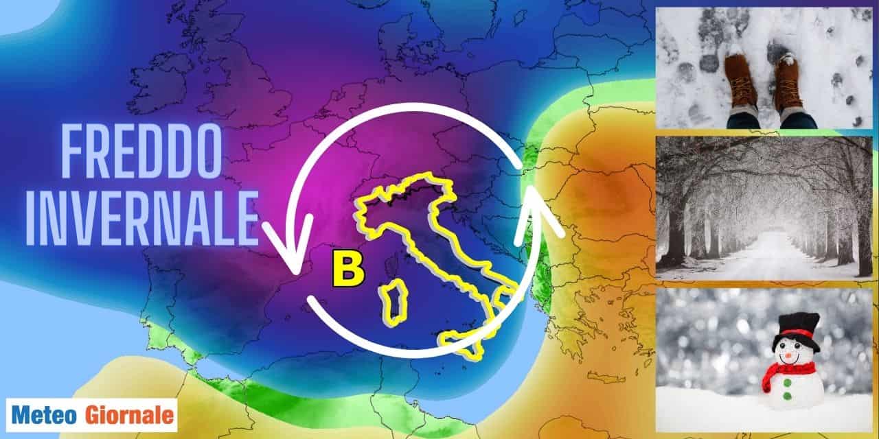Prima decade di Gennaio: l'Inverno ci proverà. Prima ondata di maltempo del 2023, tornerà la neve 1 meteo con freddo invernale 4513