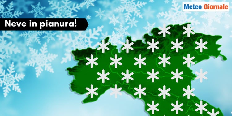 Meteo: robusto cuscinetto freddo in formazione in Val Padana. Elevato rischio nevicate sino a Natale 40 Meteo: robusto cuscinetto freddo in formazione in Val Padana. Elevato rischio nevicate sino a Natale