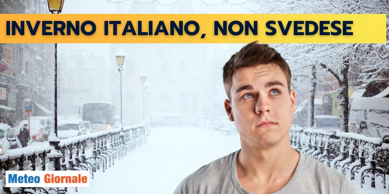 E' Inverno, punto. Lo dice il meteo attuale 1 meteo invernale italiano 15665
