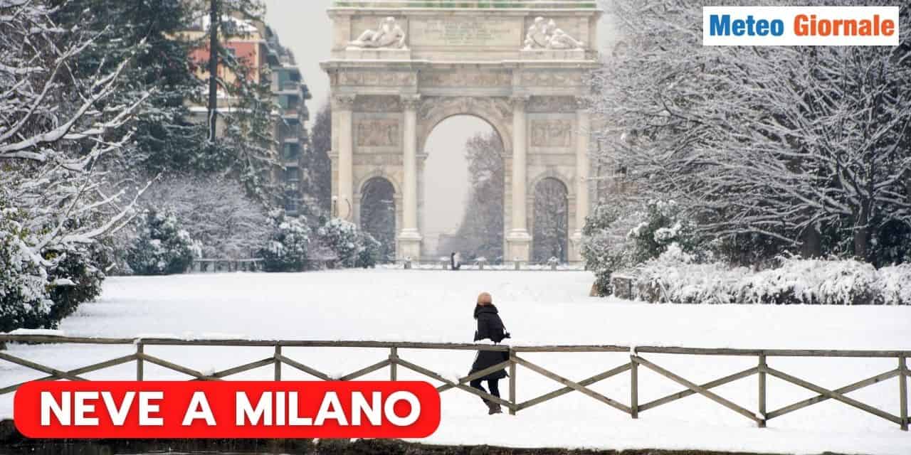 meteo milano neve
