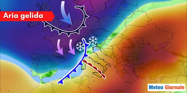Meteo Weekend, ancora Maltempo e da Domenica più freddo e neve in basso