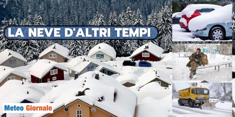 La presenza scenica della neve per un meteo d'altri tempi 1 La presenza scenica della neve per un meteo d’altri tempi