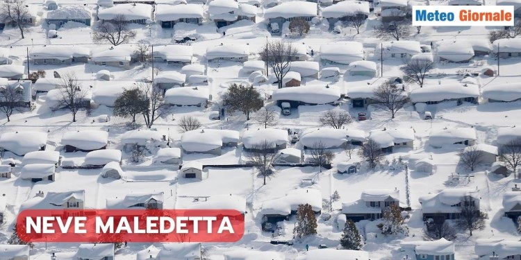 Meteo, la città maledetta per la troppa neve. Buffalo in America, viverci è terribile 4 Meteo, la città maledetta per la troppa neve. Buffalo in America, viverci è terribile