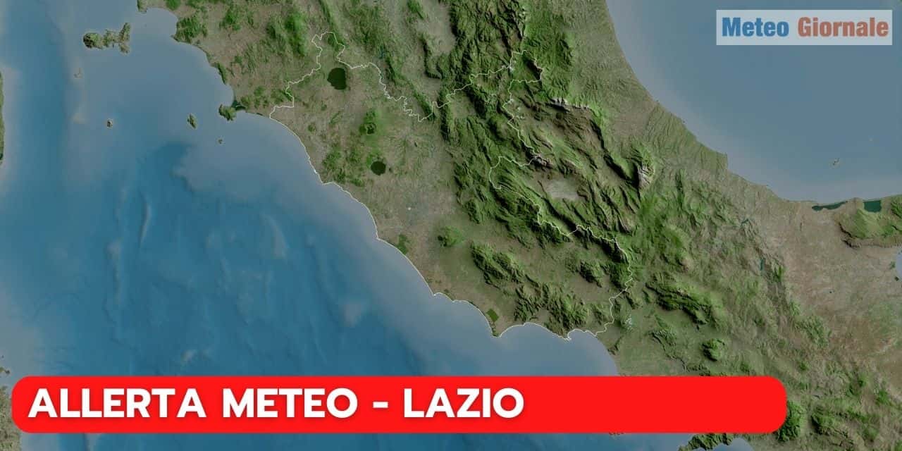 allerta meteo lazio