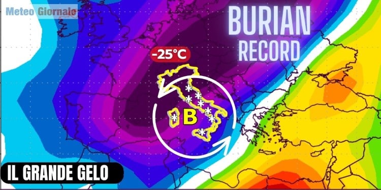 Meteo: la peggiore ondata di gelo degli ultimi 50 anni. Neve anche a Napoli e la Sardegna