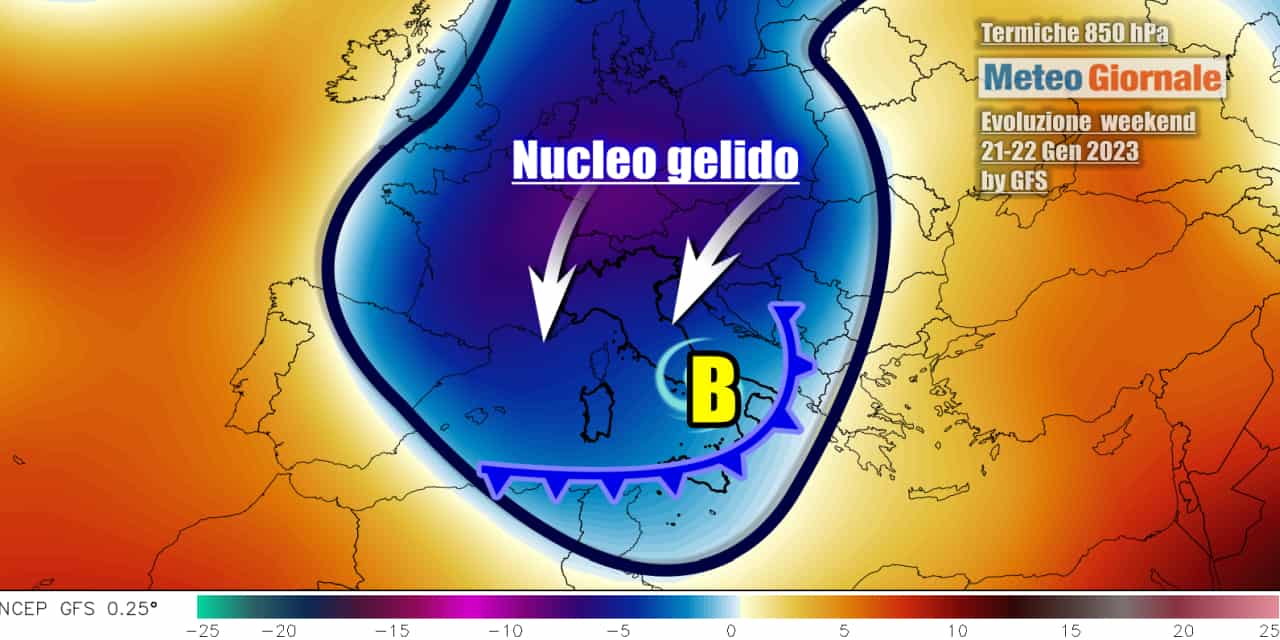 Nel weekend si batteranno ancora più i denti