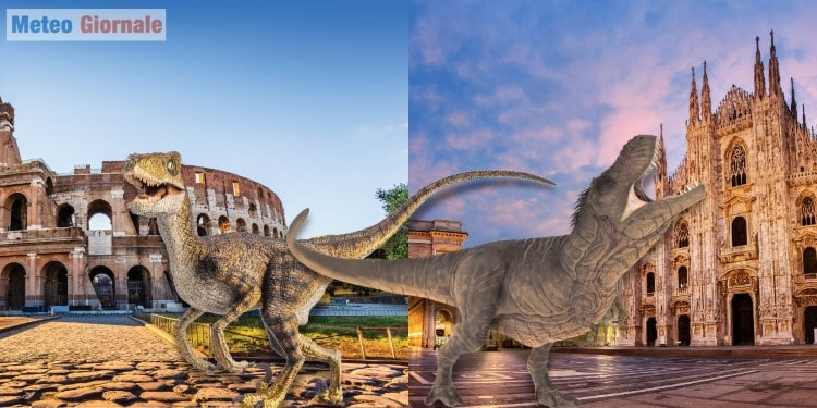 Scopri dove sarebbe la tua casa al tempo dei dinosauri