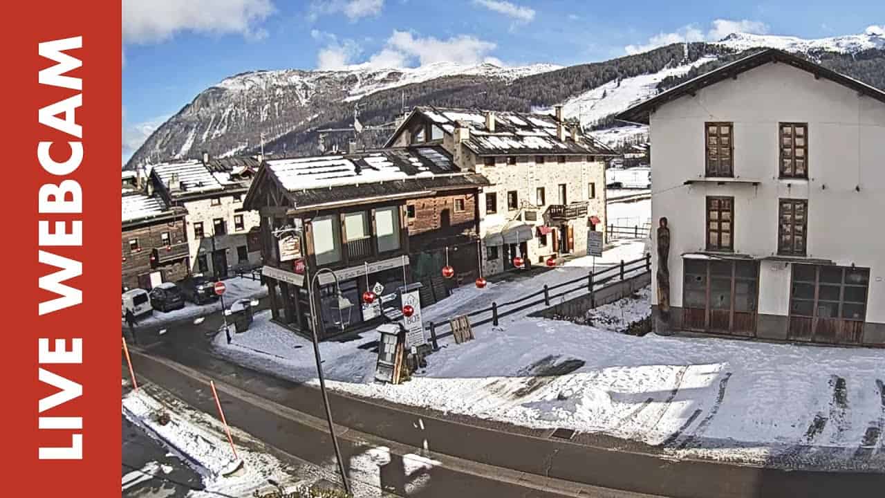Diretta da Livigno, il più gelido comune italiano. Video Meteo