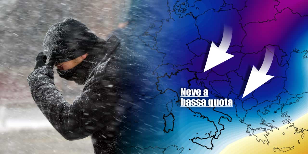Aria più fredda e neve verso il weekend