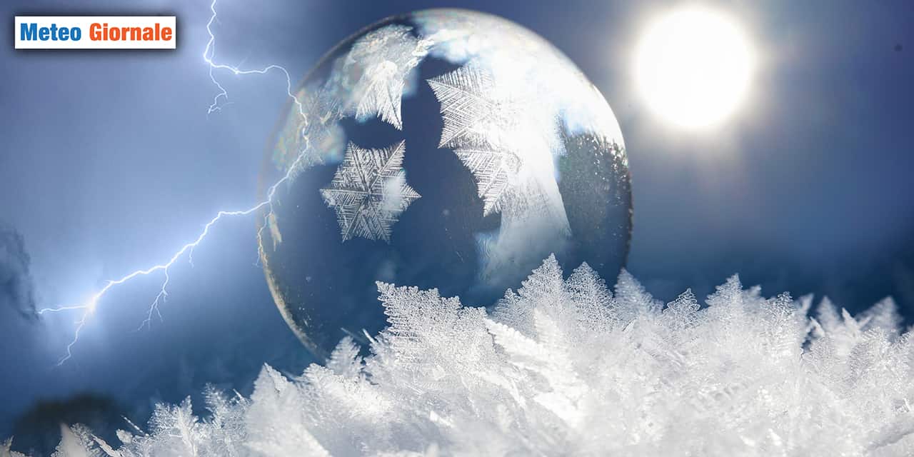 gelo cielo sereno meteogiornale 310123
