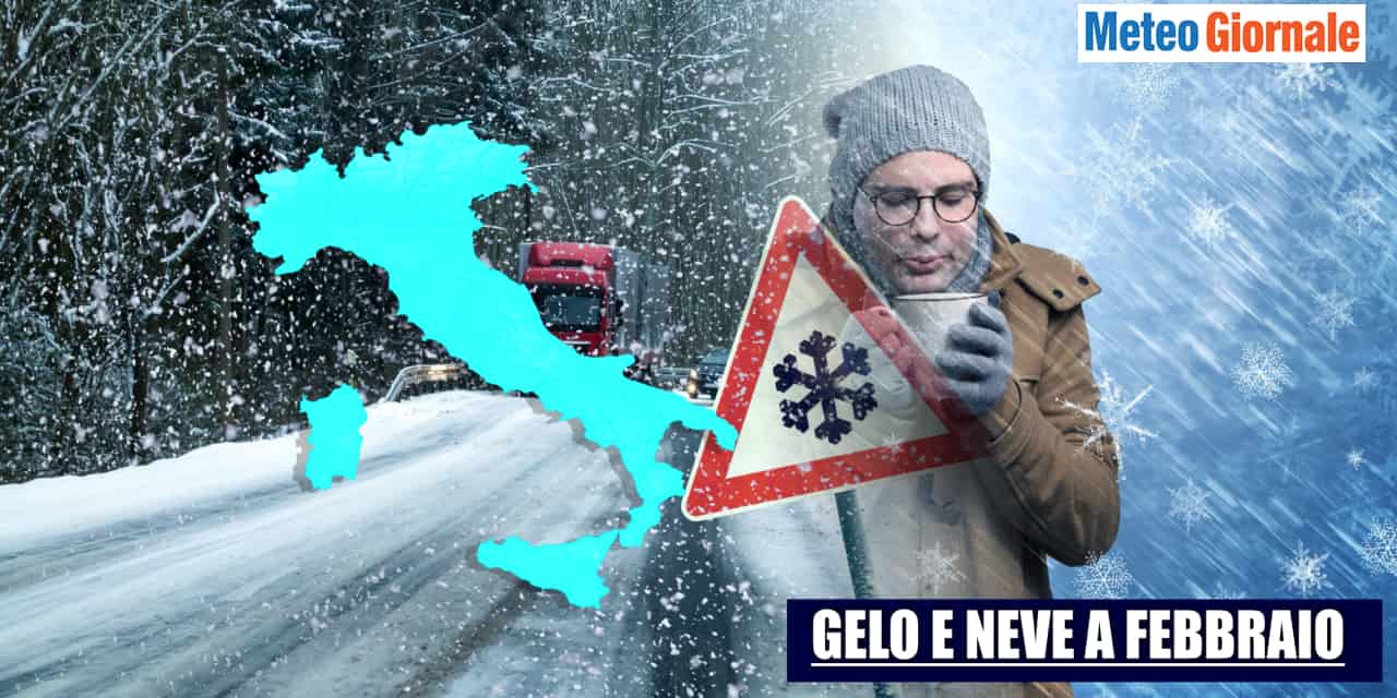 Brividi invernali anche a inizio Febbraio, con neve a bassa quota