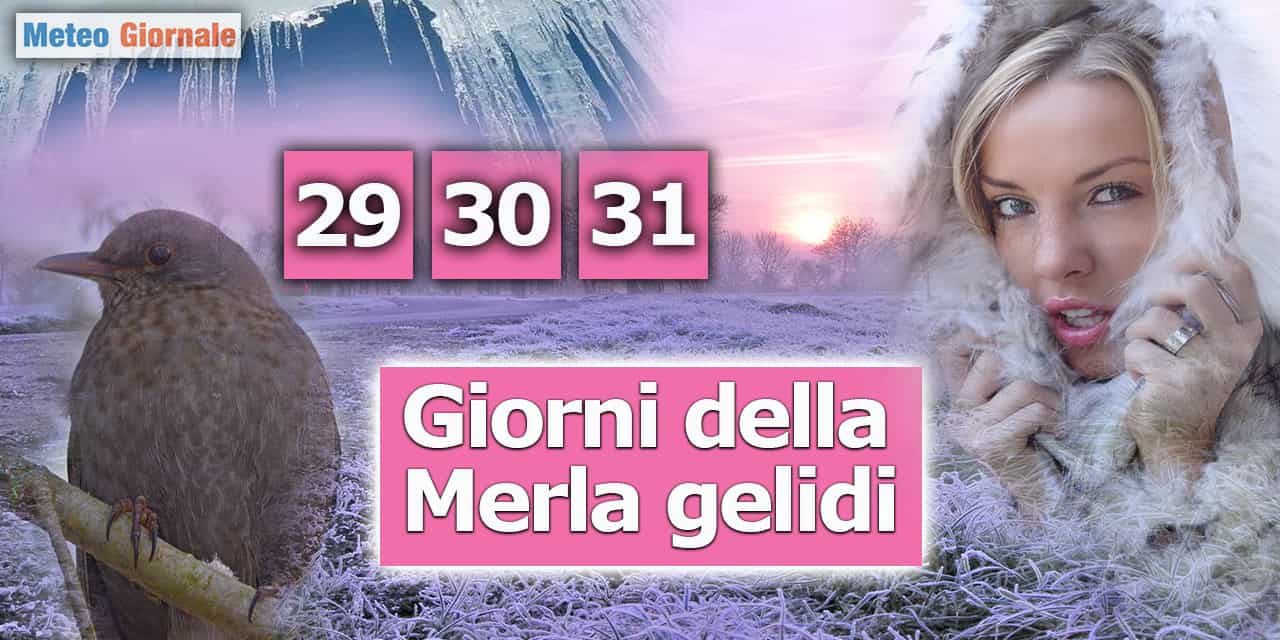 giorni merla meteogiornale 240123