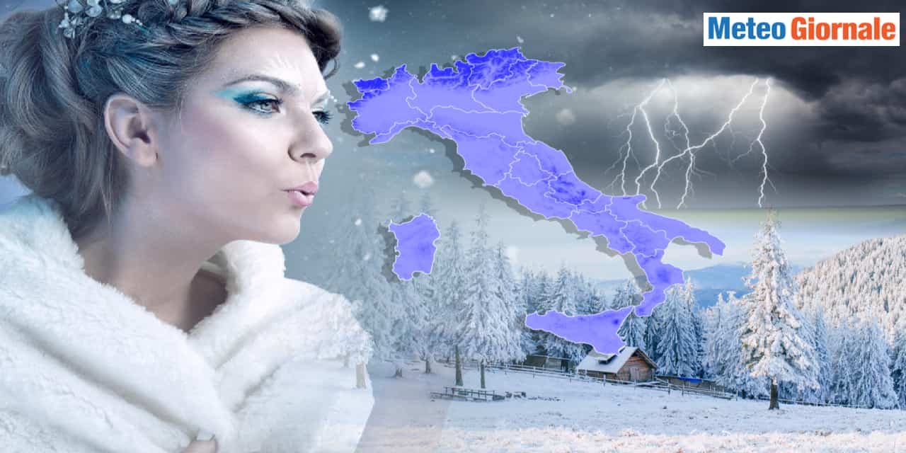 Meteo weekend con ritorno di pioggia e neve, parte la svolta verso Inverno