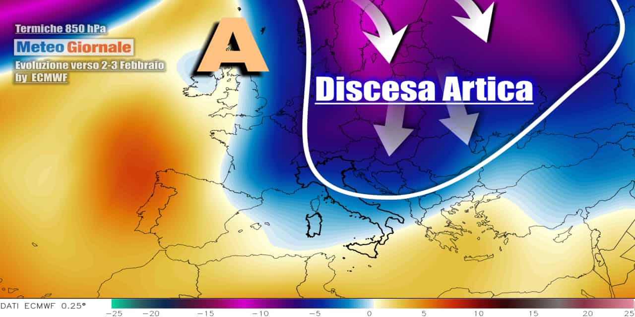 Inverno continuerà anche a Febbraio