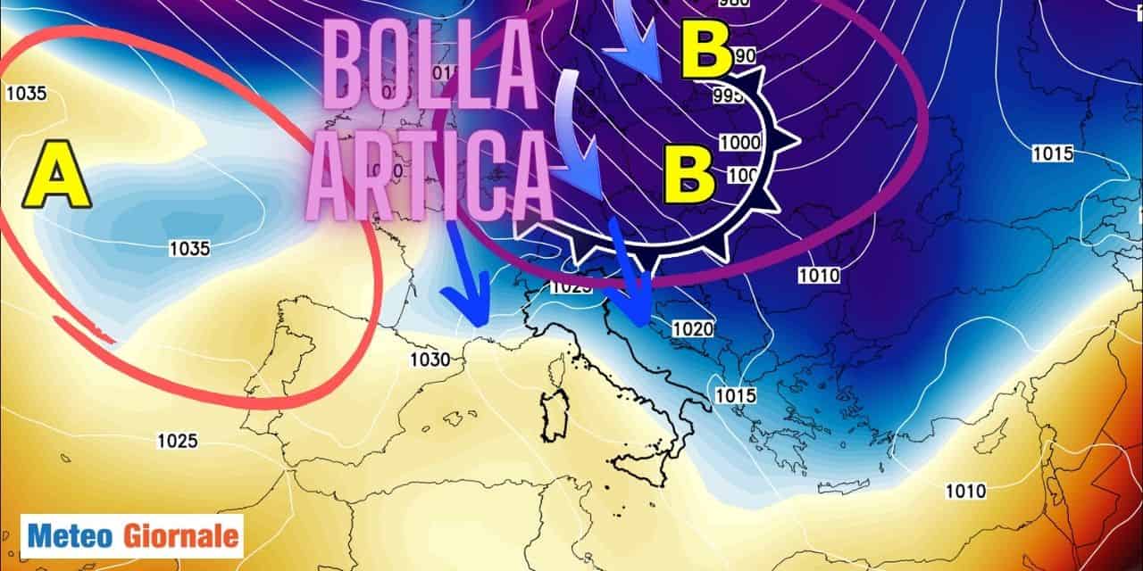 L'inverno tornerà grande protagonista, dopo una piccola pausa