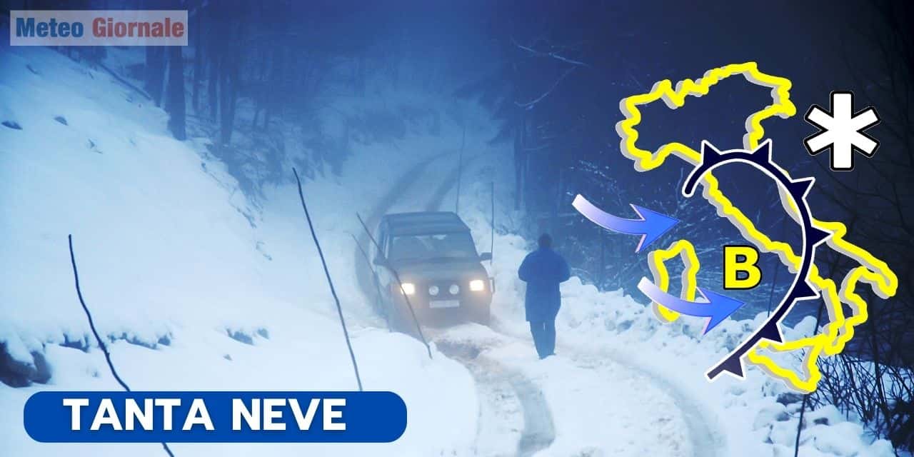 meteo con neve in italia 5412
