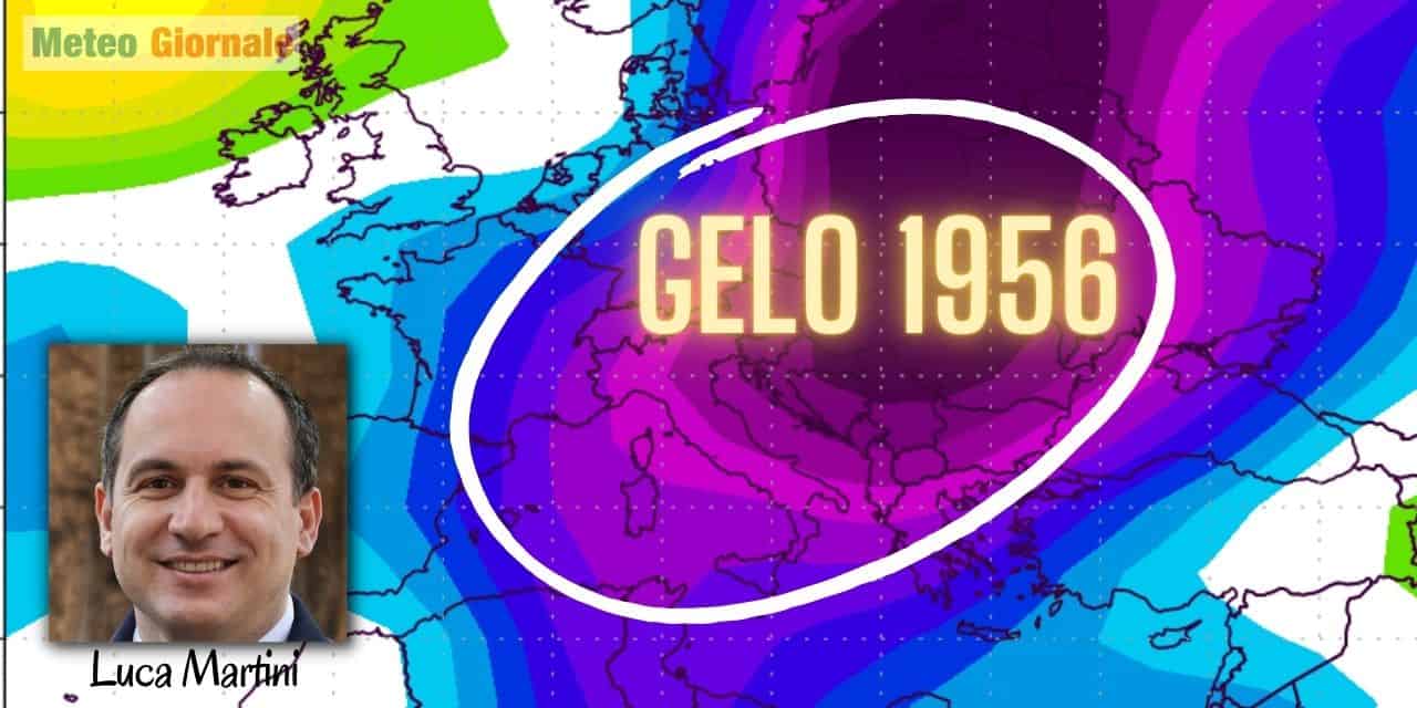 meteo e grande gelo 1956 8 febbraio