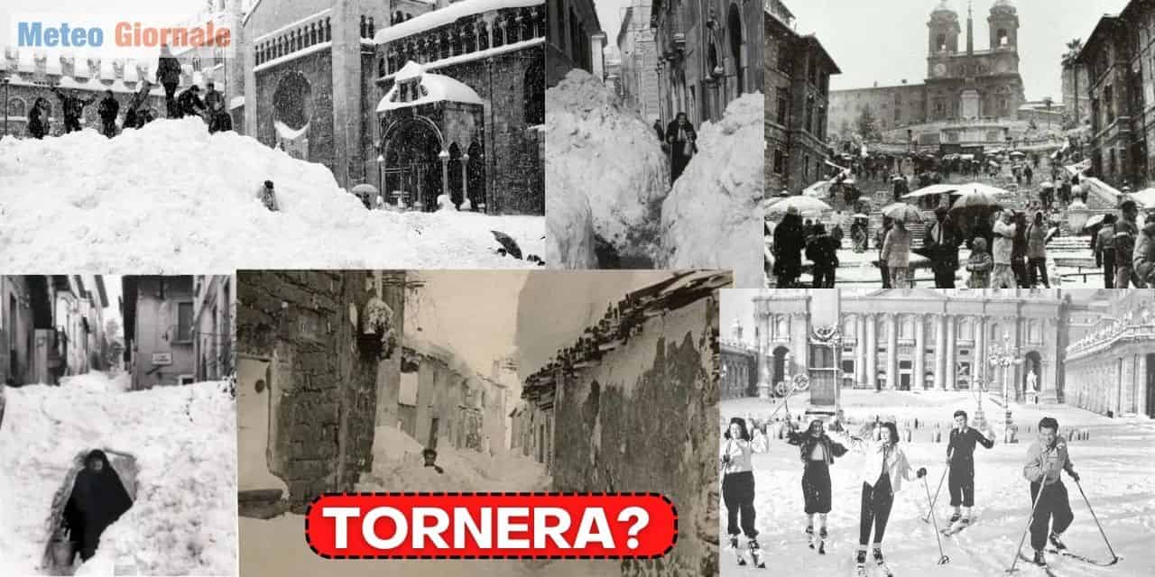 meteo e grande gelo 1956