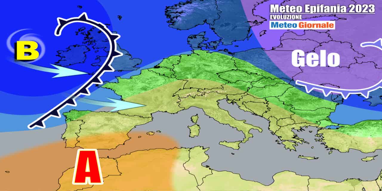 Dominio dell'alta pressione ancora incontrastato per l'Epifania