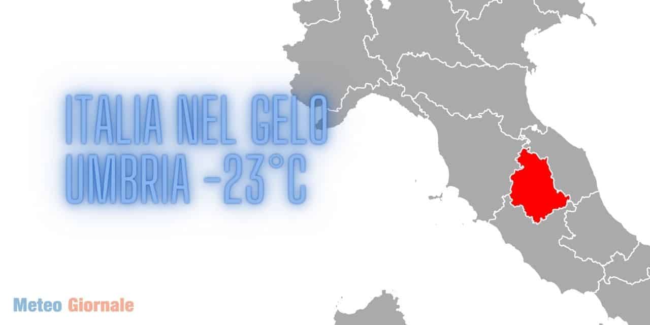 meteo grande gelo 1956 umbria a 23 sotto zero 235