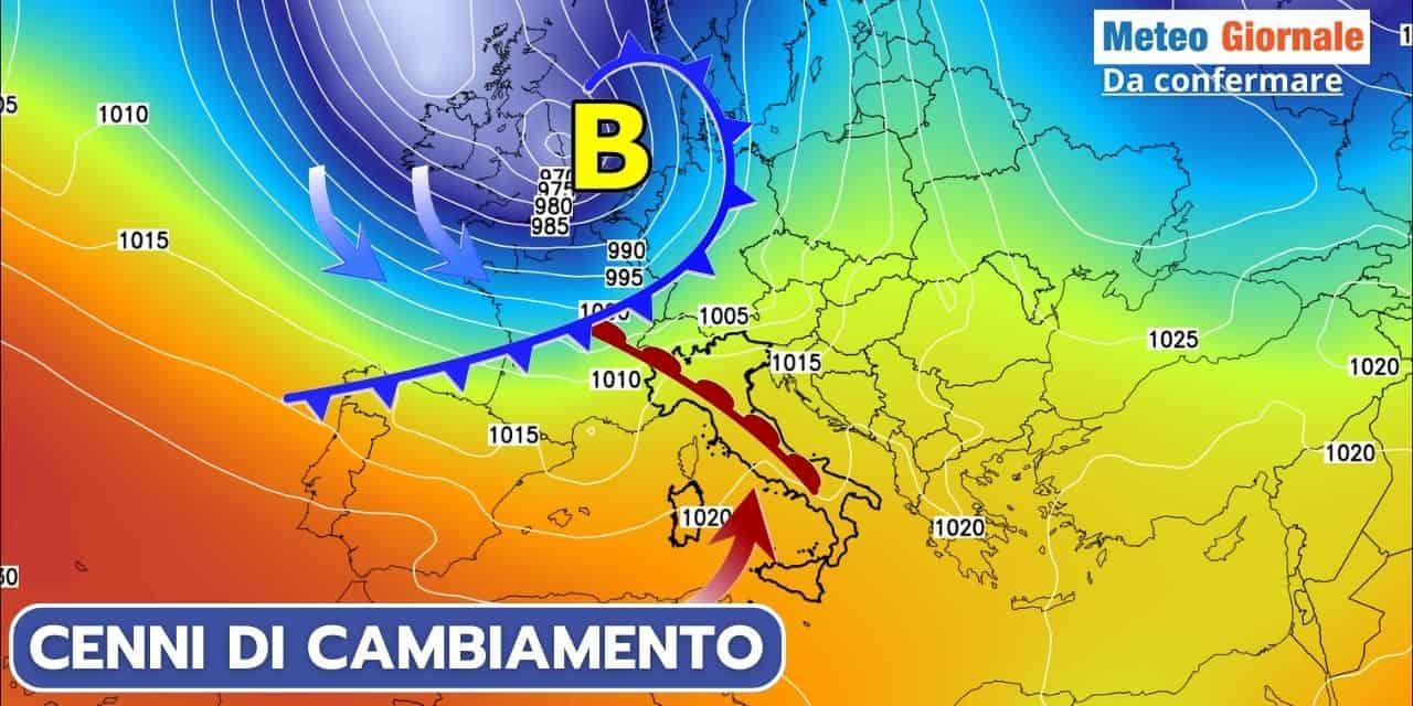 meteo lungo termine cambiamento 4542