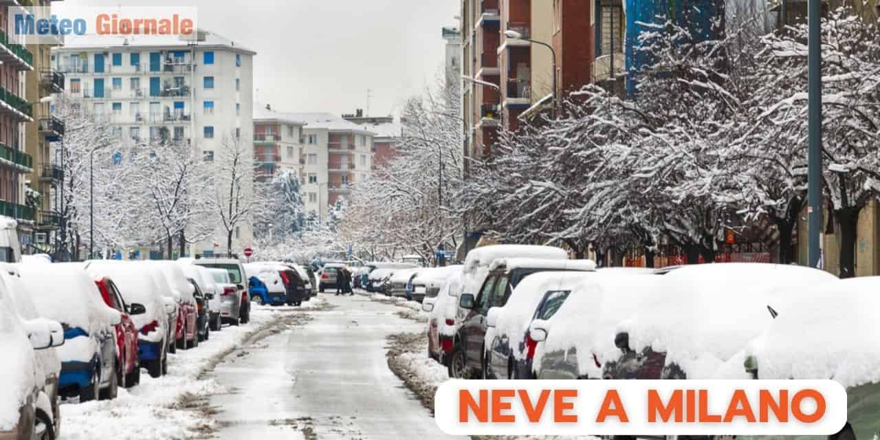 Meteo e Neve a MILANO tra Gennaio e Febbraio 2023
