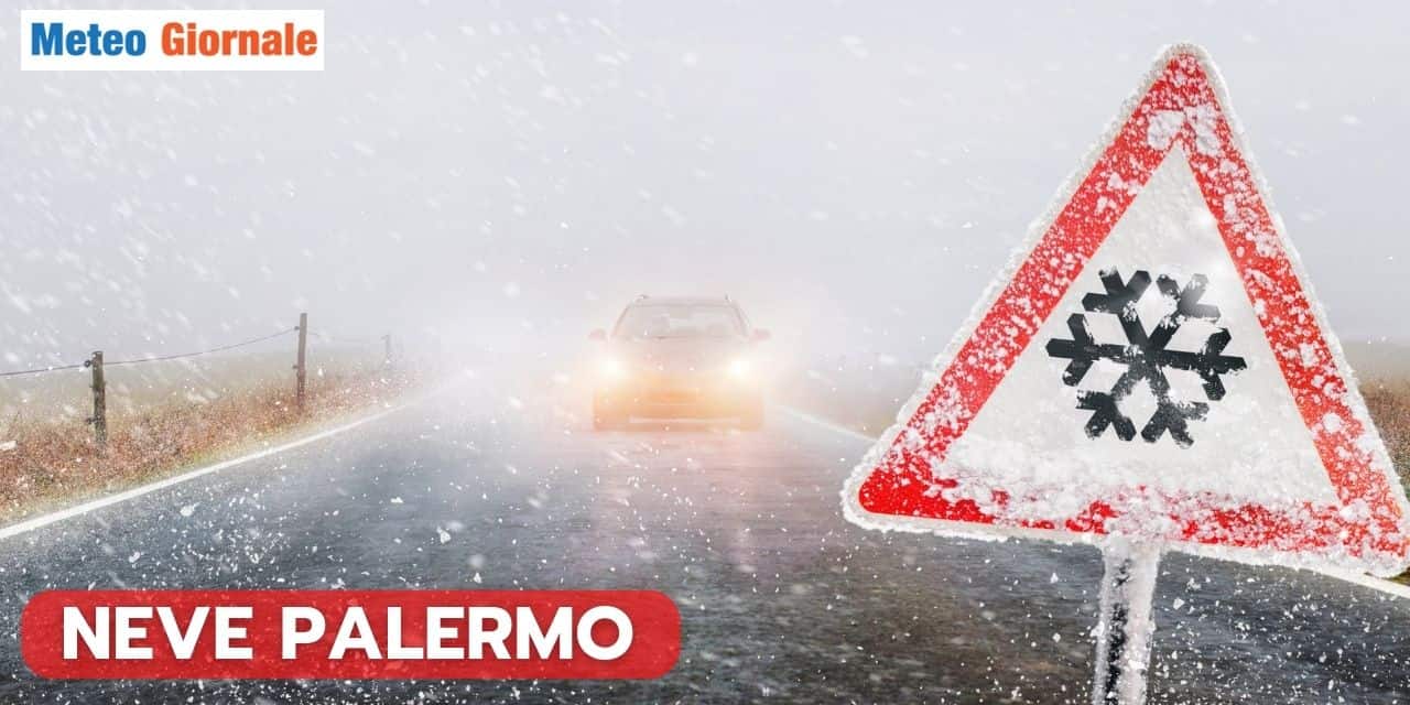 neve meteo palermo