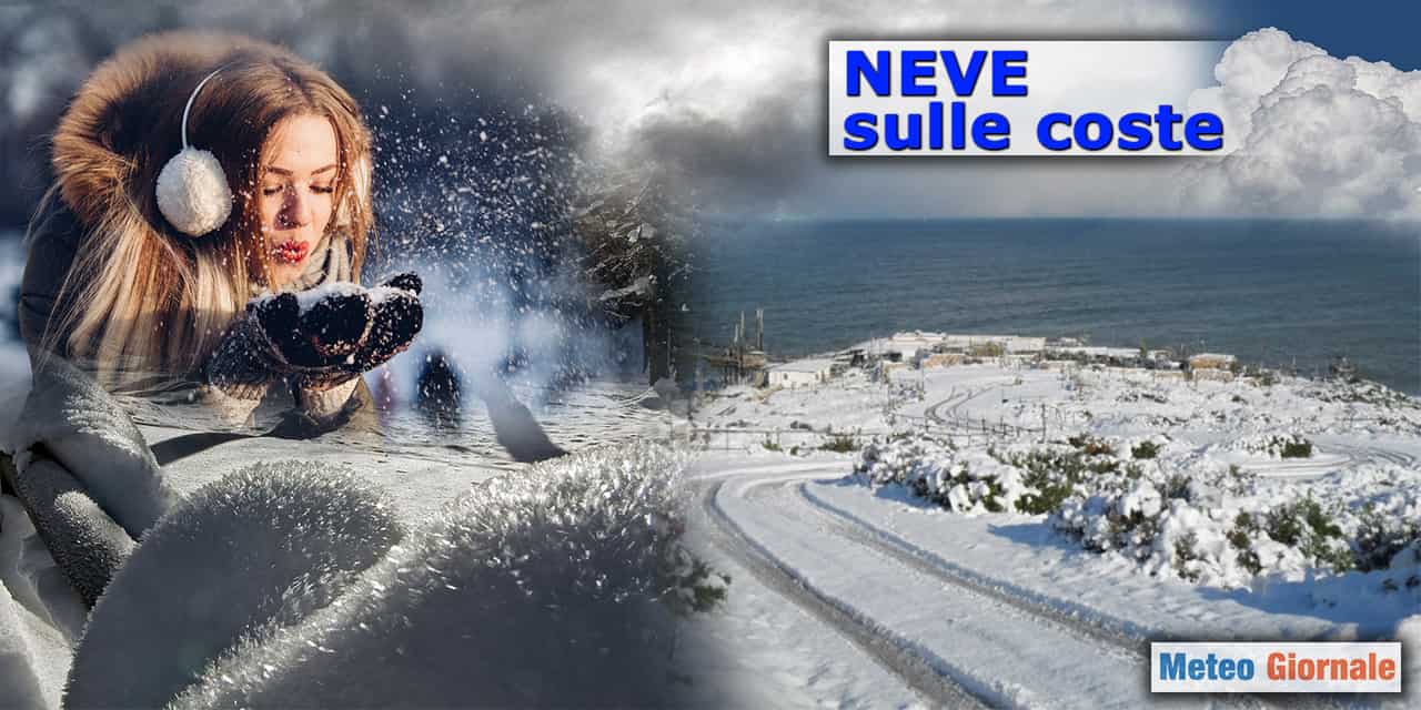 Neve sulle coste? Ecco lo scenario meteo che la porterà
