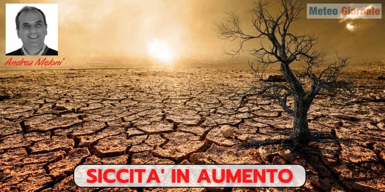 news meteo andrea meloni deficit pluviometrico 515