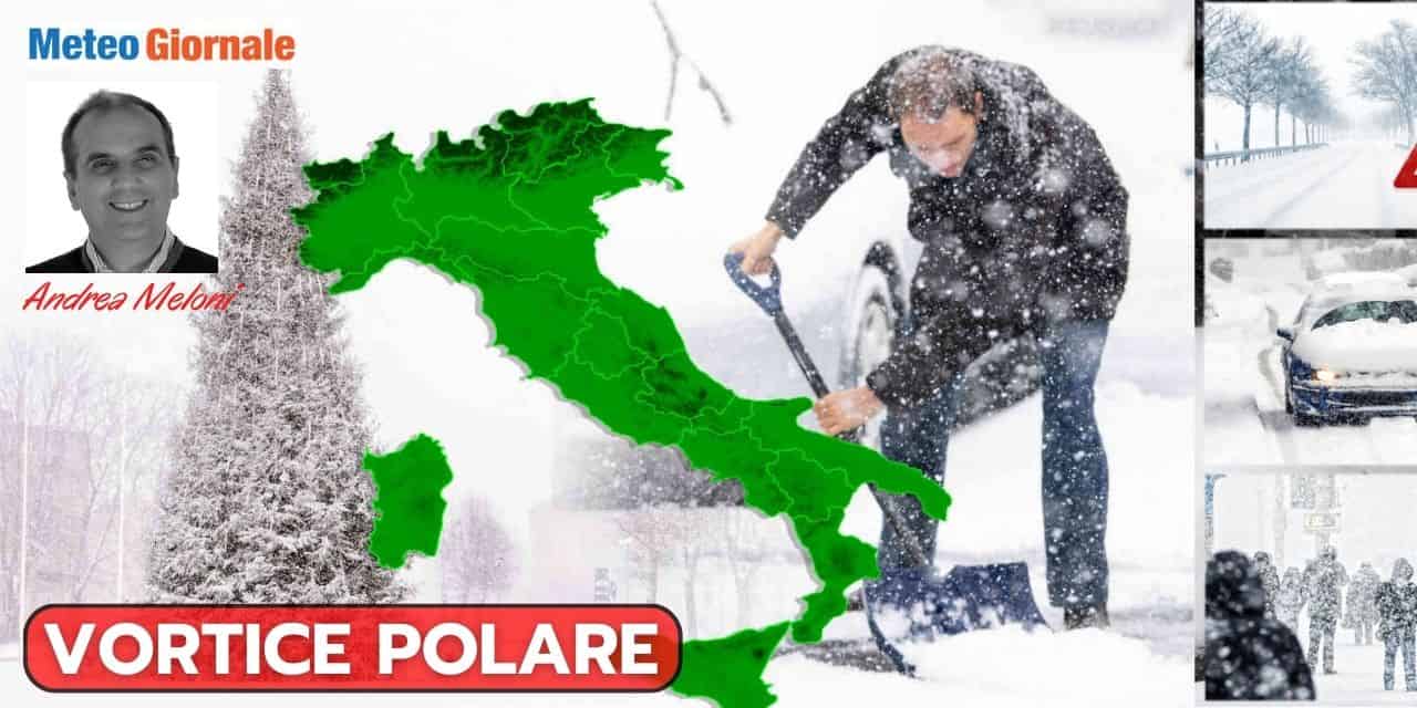 news meteo andrea meloni vortice polare