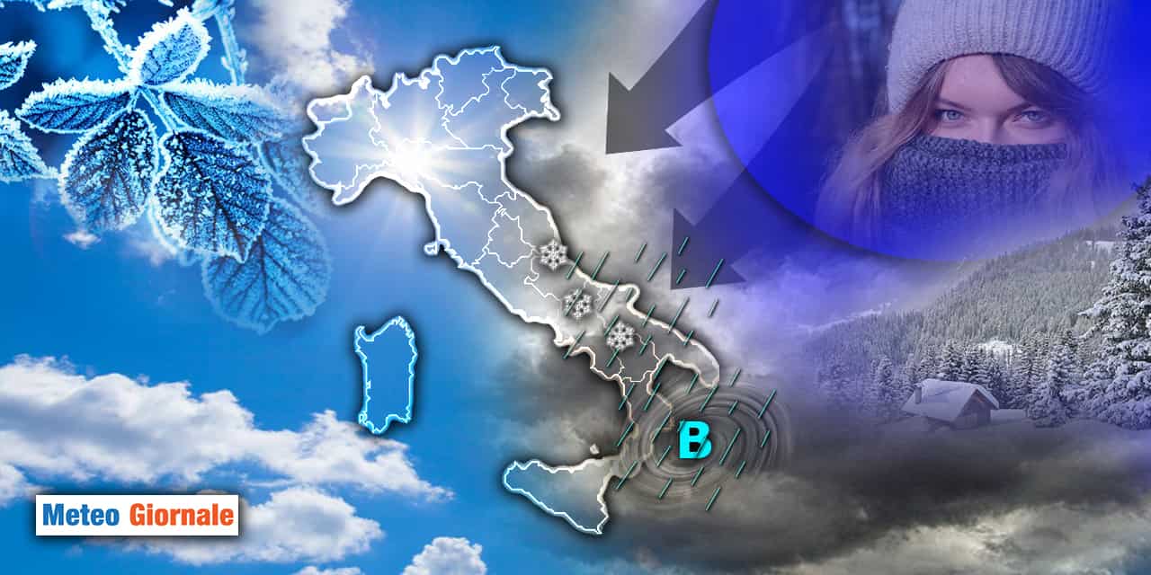 Meteo: Stabilità lontana. Tornano le piogge e la neve in basso. Vediamo dove