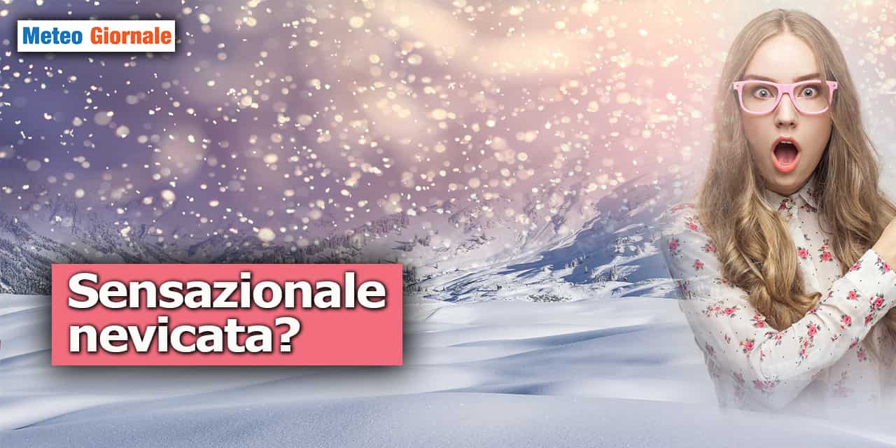 sensazionale nevicata meteogiornale 250123