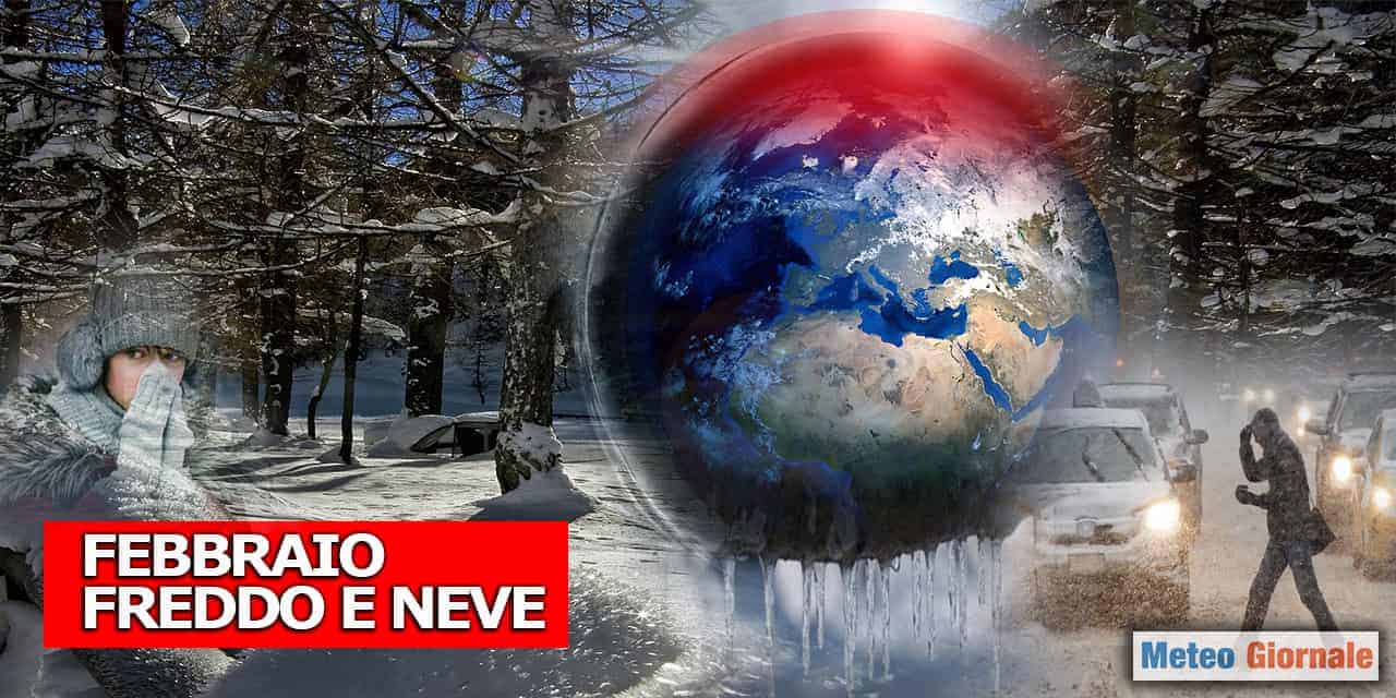 Split del Vortice Polare, Febbraio con gelo e neve a go go