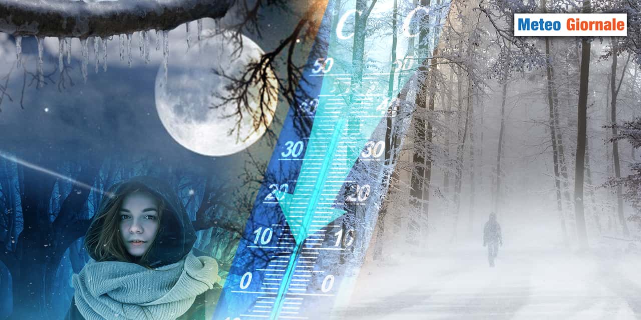 Meteo: Temperature, freddo artico e Notti gelide. Vediamo dove farà più freddo